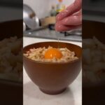30kg痩せた男が食べているワサビ醤油カマボコ丼の作り方！#shorts #short