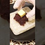 切り餅で簡単!モッフル作ってみた!#Shorts #餅レシピ #スイーツ