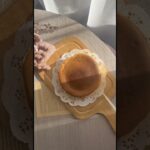 スフレチーズケーキ作ってみた🧀🌸 #daily #スイーツ #dailyvlog #vlog #簡単レシピ #お菓子作り #レシピ #手作りお菓子 #bakingvlog  #スフレチーズケーキ