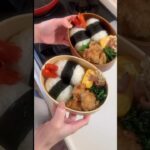 【再投稿】とある日のお弁当作り #簡単レシピ #お弁当 #料理 #同棲 #レシピ #料理動画 #lunchbox