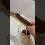 【絶品】オートミールチョコバーの作り方🍫 #簡単レシピ #ヘルシースイーツ #オートミールレシピ #ダイエット #shorts #プロテインバー