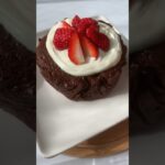 濃厚チョコケーキ🤎#おやつレシピ #簡単おやつ #簡単スイーツ #ダイエットおやつ #ヘルシースイーツ #レンジで簡単 #チョコケーキ #チョコレート #バレンタイン#shorts