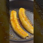 【超簡単】バナナのキャラメリゼ #shorts #簡単スイーツ #かんたん料理 #簡単レシピ #簡単アレンジ #ズボラレシピ #スイーツ #cooking #요리