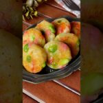 お弁当に入れて欲しい!家族が喜ぶメニュー「ベーコン枝豆じゃが餅」おつまみ/おやつレシピ #じゃがいも #いも餅 #お弁当