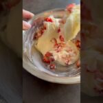 【苺クリチ大福】切り餅で絶品スイーツ　#切り餅レシピ　#切り餅　#餅レシピ　#餅アレンジ