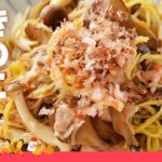 ［えのきで麺をカサマシ］食物繊維どっさり！きのこ焼きそば