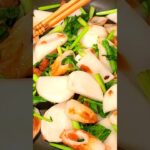 1分cooking 蕪とちくわの梅炒め|簡単副菜 #簡単レシピ