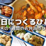 【1週間のお弁当作り】お弁当日記vlog #40｜1週間のお弁当｜前日に作る弁当｜手抜き｜作り置き｜簡単レシピ｜冷凍食品｜主婦2年生