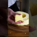 材料4つ！レンジでシフォンケーキ作り方！ #food