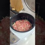 【炊飯器】高タンパク低脂質なめんつゆピッグ丼!#shorts #dietfood #ダイエットレシピ