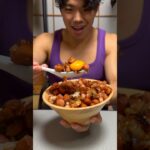 【マネ厳禁】悪魔のベーコンウィンナー丼