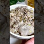 レンジで【ネギ塩豚丼】 #レンジ飯 #レシピ