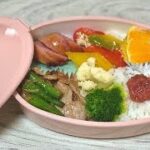 今日も簡単節約レシピでお弁当のおかず作り／豚肉の甘辛炒め274