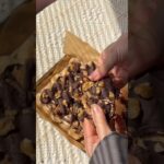 材料3つで完成！簡単チョコスイーツの作り方🍫 #板チョコ #チョコレートバーク#簡単おやつ