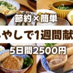 【4人家族の夜ご飯】もやしメイン！栄養満点！家族が喜ぶ夜ご飯レシピ【簡単レシピ/2歳児2人/ワーママ/野菜たっぷり/食費4万】