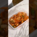 ソーセージ野菜炒め｜#おかず #韓国料理 #asmr