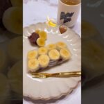 管理栄養士が作る👩🏻‍🍳ヘルシースイーツ❤️バナナあんこ生春巻き🍌#レシピ #food #cooking #料理vlog #料理 #ダイエット #ヘルシー #管理栄養士 #お菓子作り