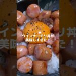 ウインナーチリ丼が美味しすぎた!#簡単レシピ #ウインナーレシピ #ウインナー丼 #スイートチリソース #飯テロ #sausage #shorts