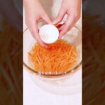 【お花見にもっ春の薬膳お弁当レシピ①♪】人参とクコの実のカラフルサラダ🌸 #shorts #お花見 #薬膳レシピ #サラダ