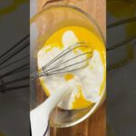 レンジで簡単カスタードクリーム#カスタードクリーム #簡単レシピ #スイーツ # shorts