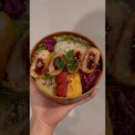 海老カツ弁当　#お弁当 #レシピ　#お弁当動画 #暮らし　#shorts #japanesefood  #料理　#旦那弁当　#海老カツ　#わっぱ弁当