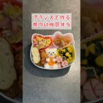 【幼稚園弁当づくり】フランスで作る娘の幼稚園弁当　#shorts #お弁当 #料理 #子育て #簡単レシピ  #vlog #paris