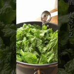 「菜の花の麹エチュベ」蒸すだけなのに、絶品副菜！