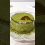 ＼混ぜてチンだけ／🍃抹茶プリン🍮#低糖質スイーツレシピ#ダイエットスイーツレシピ#ヘルシースイーツ#抹茶プリン#プリン