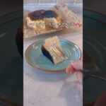 男子高校生が作るバスク風チーズケーキ💗 #簡単レシピ #スイーツ男子 #簡単スイーツ #デザート
