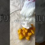 ＼海外でバズった・簡単／🥭ホワイトチョコバッキー🤍#低糖質スイーツレシピ#ダイエットスイーツレシピ#ヘルシースイーツ#マンゴースイーツ#マンゴーアイス