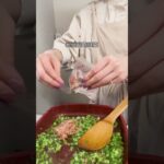 20分で作る☘️春野菜の作り置き #簡単レシピ #お弁当 #作り置き #春野菜 #春菊 #カブ