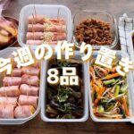 【作り置きおかず】今週の作り置きメイン&副菜 8品 #作り置き #副菜 #ロールキャベツ #おかずレシピ
