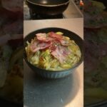 サクサクでシャキシャキなオニオンオニオンポテトガレット丼 #料理 #サラリーマン飯 #レシピ #shorts