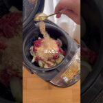 【炊飯器でカンタン】チーズ牛丼　#ズボラ飯 #時短レシピ #shorts