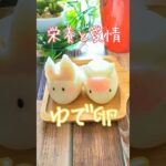 【 完 全 栄 養 食 】ゆで卵の作り方♪お弁当にいかが？ #ゆで卵 #卵料理 #基本のゆで卵