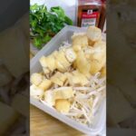 🍴帰宅後10分でつくる副菜レシピ🍴”もやしと油揚げのナムル”簡単なのに絶品‼️洗い物も少ない一石二鳥😁