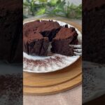 材料4つ！濃厚チョコケーキ🍫#shorts #sweets #レシピ #簡単レシピ #簡単スイーツ
