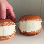 Maritozzoマリトッツォ作り方！[材料3つ]  簡単すぐできる！#おすすめ#スイーツ#おうちカフェ#TikTokレシピ#TikTokグルメ#TikTok#homecafe#sweets#swe