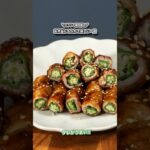 お弁当にも入れてほしい一品オクラの豚肉巻き/タレがうまい!!#shorts#料理#cooking#節約レシピ#ズボラ