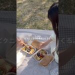 可愛すぎるピクニックお弁当作り。爆速紹介🌷 #おかずレシピ #弁当記録 #サンドウィッチ