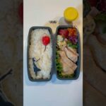 【弁当日記】炊飯器で蒸し鶏弁当#蒸し鶏#お弁当 #簡単レシピ #冷凍保存 #オブアート