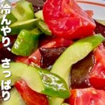 野菜が主役！超簡単＂マリネサラダの作り方＂トマト、きゅうり、きくらげ！食材３つで効果絶大！