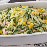 【10分で簡単!】きゅうりコールスローの作り方|切って和えるだけで簡単!夏の副菜に困ったらコレ!きゅうり大量消費にも♪-How to make Cucumber Coleslaw-【料理研究家ゆかり】