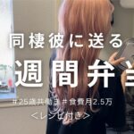 【食費月2.5万】真似するだけ簡単毎日お弁当/レシピ付き