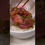 30kg痩せた男が食べているマグロ納豆丼の作り方を紹介したいと思います！#shorts #short