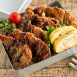 【お弁当作り】カリッと感がクセになる！豚バラ肉でBIGカツ風ペラペラトンカツ弁当bento＃967