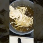 うどんドーナツ 真似したら謎の麺料理を生み出した#Shorts #料理 #失敗 #料理チャレンジ #cooking