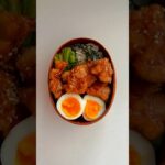 【ワンパン弁当】ヤンニョムチキン弁当　#shorts #お弁当 #同時調理 #簡単レシピ #簡単弁当