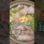 この野菜が如何に鍋に合うか証明してみせます。レタスの常識が変わる危険なレタス鍋の作り方 #shorts #リュウジ #料理