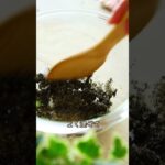 ＼切り方がポイント! 野菜ひとつで作る副菜／トマトのごま和え